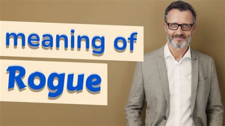 what does rogue mean