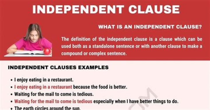 what is a independent clause