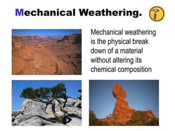 what is mechanical weathering