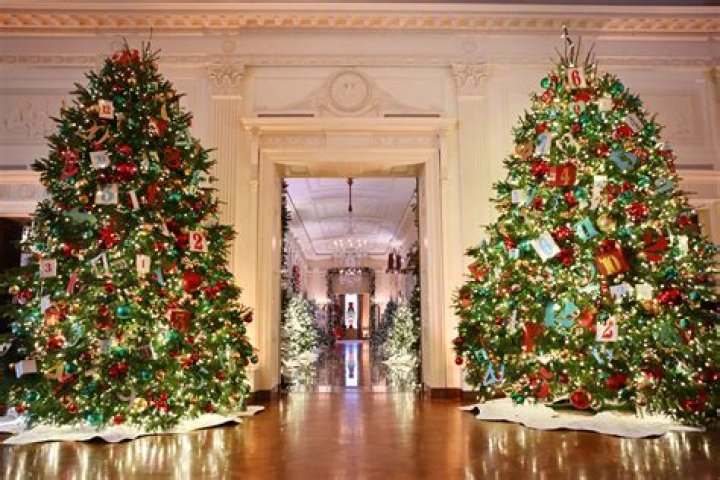 which president banned christmas trees in the white house?