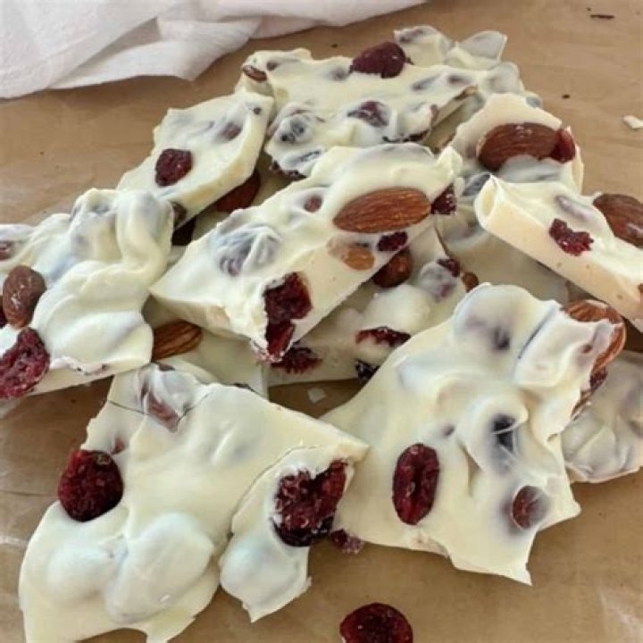 white almond bark