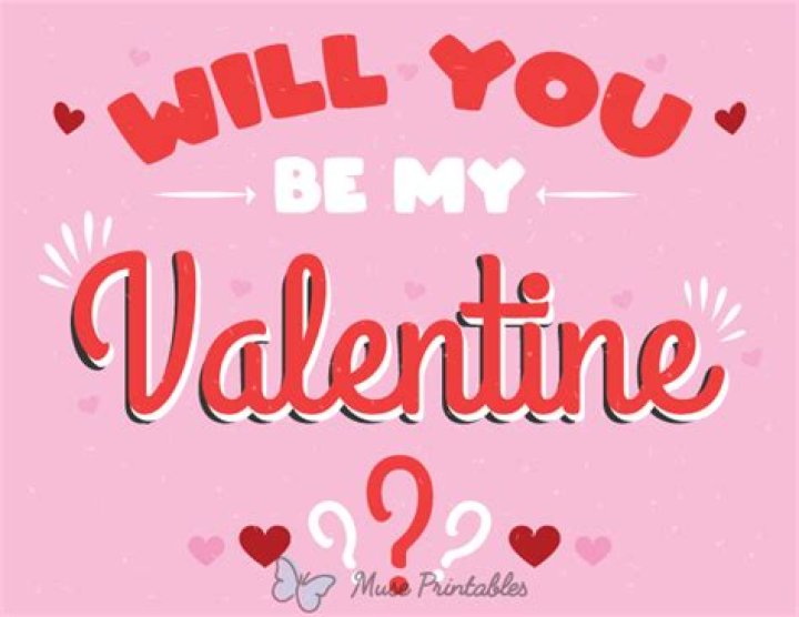 will you be my valentine
